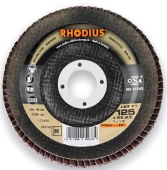 Rhodius 202706 LSZ F1 Lamellenschijf Staal/Inox 180 x 22,23 mm K60