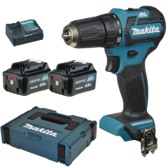 Makita DF332DSMJ Boor-/schroefmachine 10,8 Volt 4.0 AH Li-ion koolborstelloos in M-Box