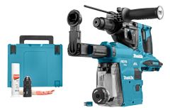 Makita DHR283ZWJU Combihamer 2 x 18V met stofafzuiging en AWS zender