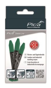 Pica PI59036 590/36 PRO Markeerkrijt Groen 12 stuks