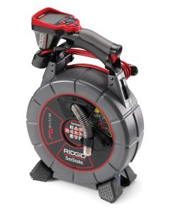 Ridgid 40813 MicroReel Haspel L100C met micro CA-350 inspectiecamera + opsporingszender én meterteller