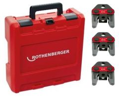 Rothenberger 1000002068 Persbekken Set SV Standaard 15-22-28 mm in Rocase