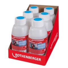 Rothenberger 1500000202 Roclean beschermingsmiddel voor radiatorverwarmingssytemen en vloerverwarming 6 x 1 ltr.