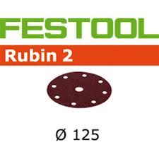 Festool 499108 Schuurschijven Rubin 2 STF D125/90 P220 RU/10