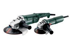 Metabo 691083000 Haakse slijper combiset (WP 2200-230 + W 750-125)