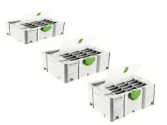 Festool T-Loc SetDF Festool T-Loc DF varia 1,2,3 Systainerset