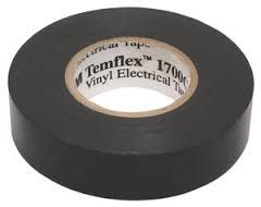 3M 15000192 1500 Temflex Vinyl Tape Zwart 19 mm x 20 mtr.