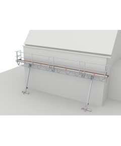 Altrex C500302 MTB Triangelbrug met lier Lengte 3.00 mtr Vloerhoogte 3 tot 5 mtr.