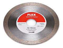 Flex-tools 349038 Diamantzaagblad 125 x 22,2 mm Premium tegels