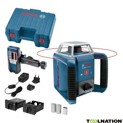 Bosch Blauw 0601061800 GRL400H Rotatielaser + LR1 Ontvanger - 3