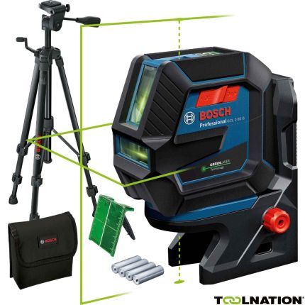 Bosch Blauw GCL 2-50 G Combilaser Groen met Puntlaser en Lijnlaser + statief BT150  0601066M01 - 1