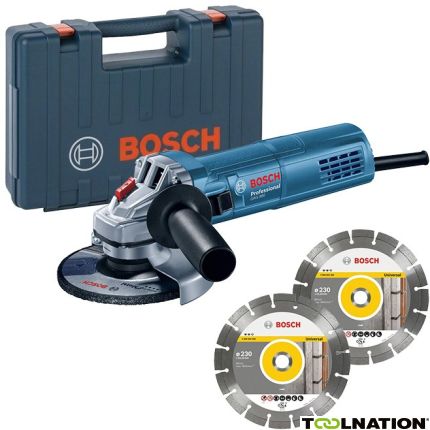 Bosch Blauw GWS 880 Haakse slijper 125 mm 060139600B - 1