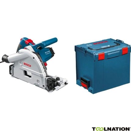 Bosch Blauw GKT 55 GCE invalzaagmachine 1400 Watt in L-Boxx 0601675001 - 1