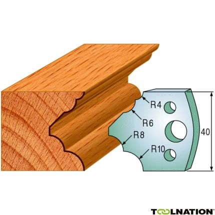 CMT 691.126 Contrames paar hoogte 40 mm nummer 126 - 1