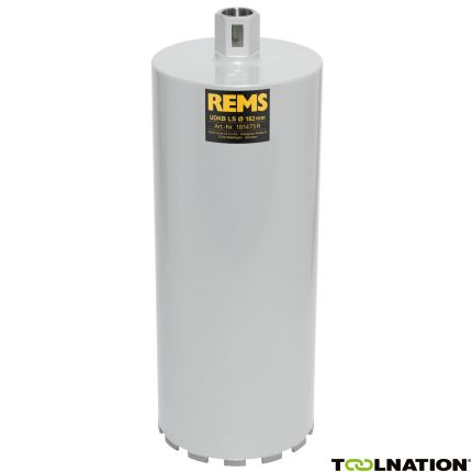 Rems 181475 R UDKB-LS 182x420xUNC 1 1/4 Diamantkernboor Lasergelast Droog/nat - 1