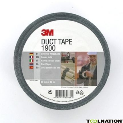 3M 190050S1900 Economy Duct Tape 50 mm x 50 mtr. - 1