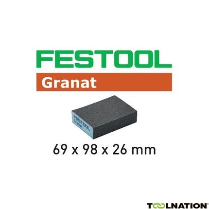 Festool 201080 Schuurspons GRANAT 69x98x26 36 GR/6 - 1