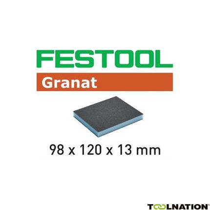 Festool 201112 Schuurspons GRANAT 98x120x13 60 GR/6 - 1