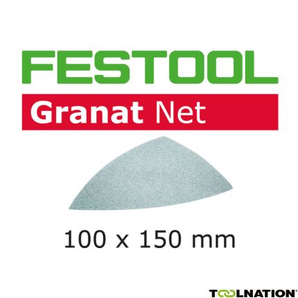 Festool 203321 Netschuurmateriaal Granat Net STF DELTA P100 GR NET/50 - 1