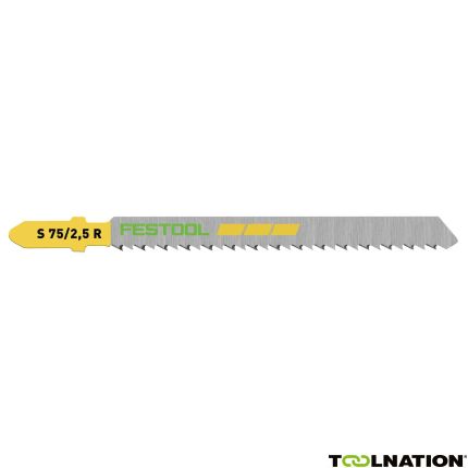 Festool 204259 S 75/2,5 R/5 Decoupeerzaagblad WOOD FINE CUT 5 stuks - 1