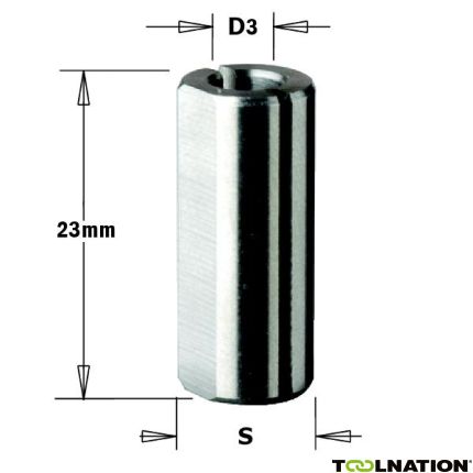 Beta 003650045 Pijpentang zwaar haaks model 450 mm - 1