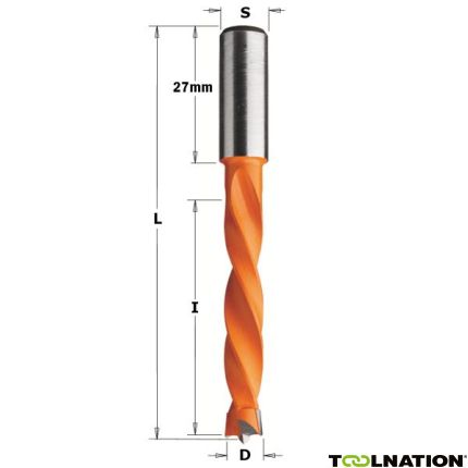 CMT 373.050.11 Drevelboor 5mm, schacht 10x27 rechts - 1