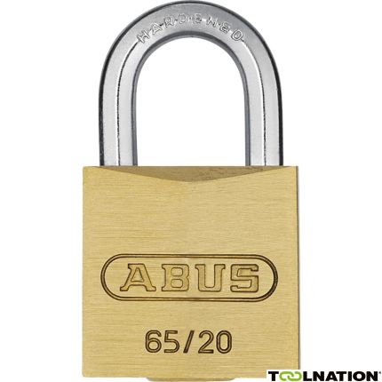 ABUS 65/20 C Messing Hangslot - 1