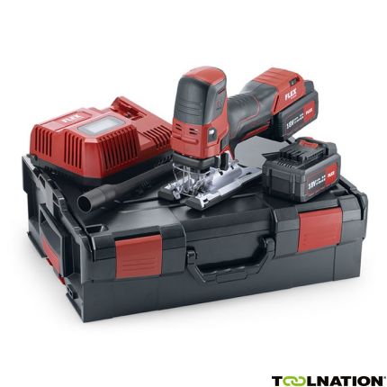 Flex-tools 489778 JS 18.0-EC/5.0 Set Accu-decoupeerzaag 18V 5.0Ah Li-Ion - 1