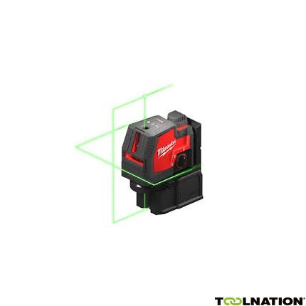 Milwaukee 4933478099 L4 CLLP-301C oplaadbare groene kruislijnlaser - 4