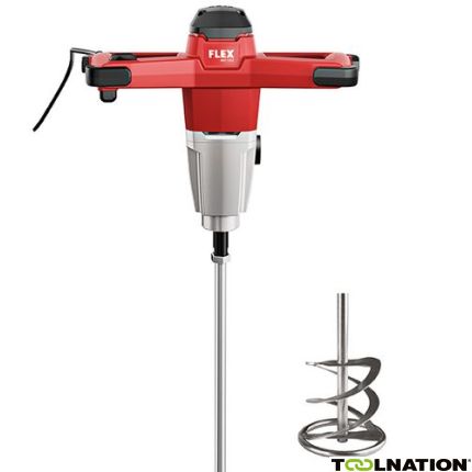 Flex-tools 495921 MXE1202 + WR2 140 Mengmachine 1200 Watt met 2 versnellingen en toerentalschakelaar - 1