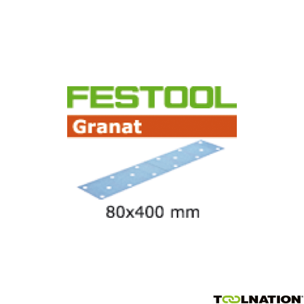 Festool 499631 Schuurstroken GRANAT STF 80x400 P100 GR/50 - 1