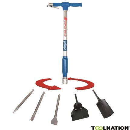 Scheppach 5909601900 Pneumatische 5-in-1 Tool AERO 2 SPADE - 1