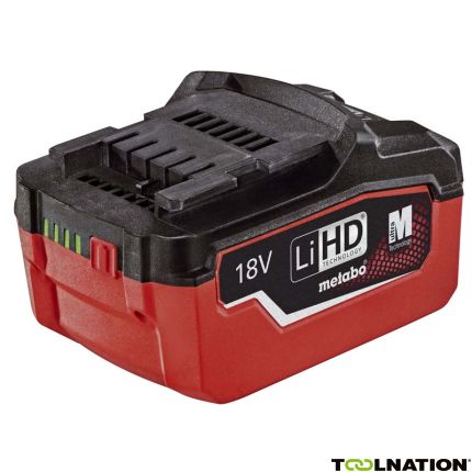 Metabo 625341000 Accu 18 Volt 6,2Ah LiHD 87 % langere looptijd - 1