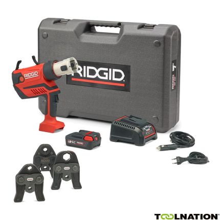 Ridgid 69818 RP350-B Kit Standaard 12 - 108 mm basis set Perstang 18V 2.5Ah Li-Ion + bek M 15-18-22 - 5