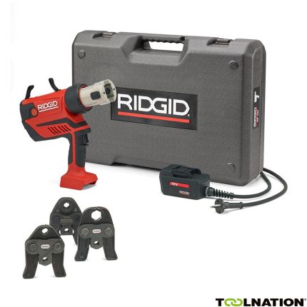 Ridgid 67143 RP350-C Kit Standaard 12 - 108 mm basis set Perstang 230V + 3 bekken TH 16-20-26 - 1