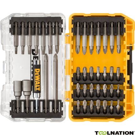 DeWalt DT70717-QZ DT70717 40-delige Schroefbitset in Toughcase Ph-sleuf-Pz-Torx - 1