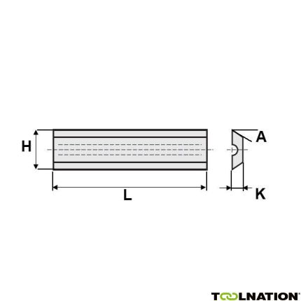 CMT 790.510.08PP WPL reserve mes F1730 50x8x1,52 (2 stuks) - 1