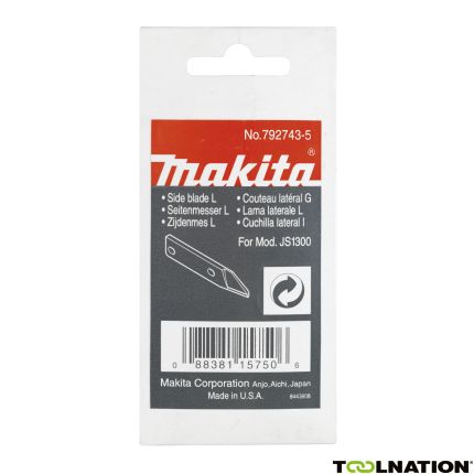 Makita 792743-5 Zijmes Links JS1300 1 st. - 1