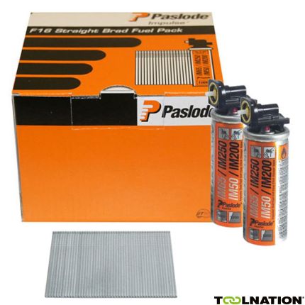 Paslode 921587 F16 x 25 mm - Verzinkt Afwerknagels (incl. gaspatronen) - 1