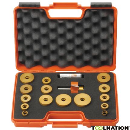 CMT 935.503.11 Rabatfrees kit + kopse geleiders 50,8 x 22 mm schacht 12 mm - 1