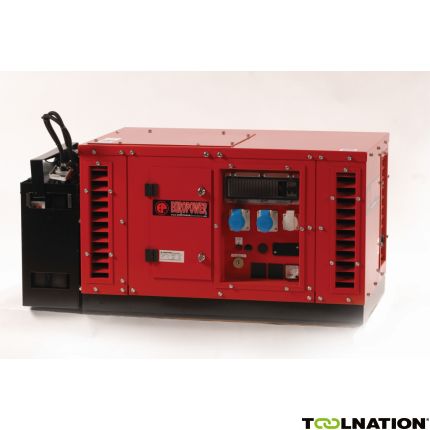 Europower EPS6000E stroomaggregaat 6 KVA met benzine motor 2 x 230 Volt (16A) - 1x 230 Volt (32A) elektrische startend 950000611 - 1