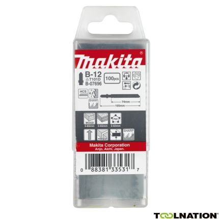 Makita B-07696 Decoupeerzaagblad B12 100 stuks - 1