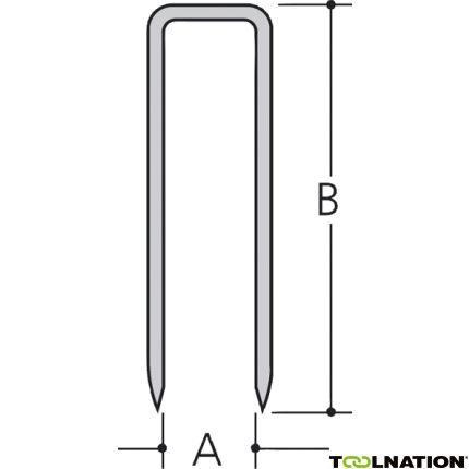 Makita F-32676 Niet 19mm Gegalvaniseerd - 1