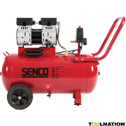 Senco AC20250BL-EU Olievrije Stille compressor 50 liter - 1