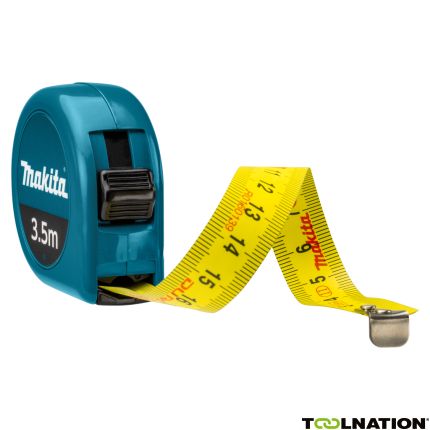 Makita B-57130 Rolbandmaat 3,5m x 16 mm Dubbelzijdige maatvoering - 1