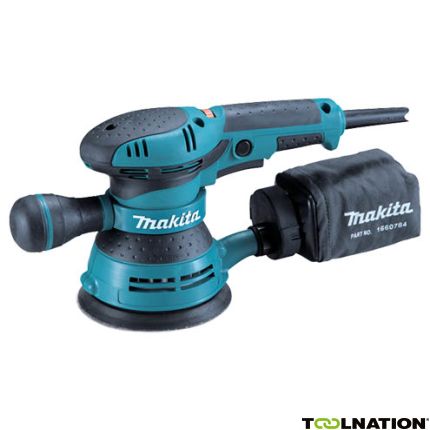 Makita BO5041K 230V Excenter schuurmachine 125mm - 1