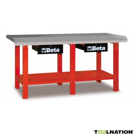 Beta 056000203 C56 R Werkbank 2000 mm Rood - 1