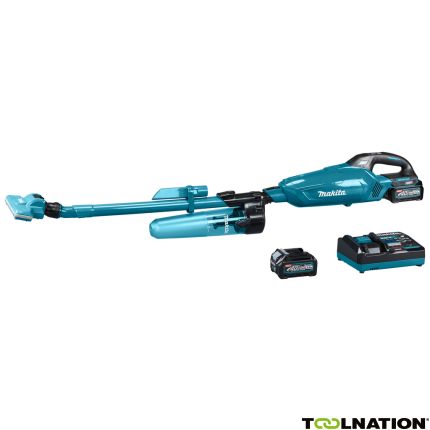 Makita CL002GD213 Accu Steelstofzuiger met cycloon stofafscheider blauw 40V max 2.5Ah Li-Ion + 5 jaar dealer garantie! - 2