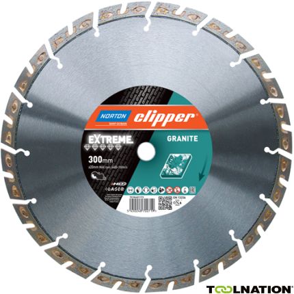 Clipper 70184601174 Extreme Granite Diamant zaagblad 350 x 25,4 mm - 1