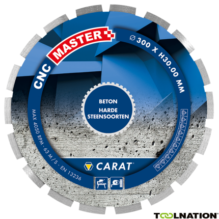 Carat CNCM370500 diamantzaagblad BETON CNC MASTER 370x30,0MM - 1